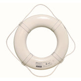 Jim-Buoy GW-30 G-Series Life Ring with Web Straps - 30", White